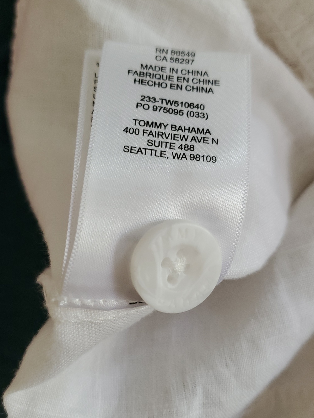 Tommy Bahama Two Palms Linen Jacket - Picture 6 of 6
